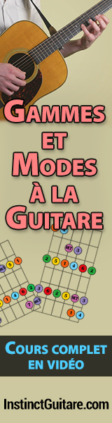 Gammes et modes à la guitare